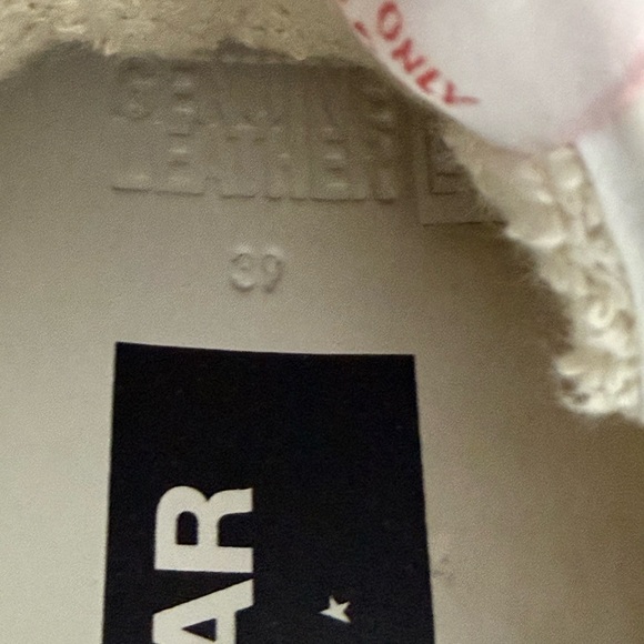 Golden Goose Ball Star Sneakers White Leather/canvas, Gold Star/Soles, Glitter - Picture 9 of 12